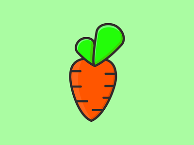 carrot design vector app branding carrot carrot design carrot logo carrot vector design fruit vector graphic design illustration logo ui ux vector