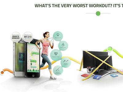 Fitlime clean clear fitness home page layout login menu modern psd slider webdesign website