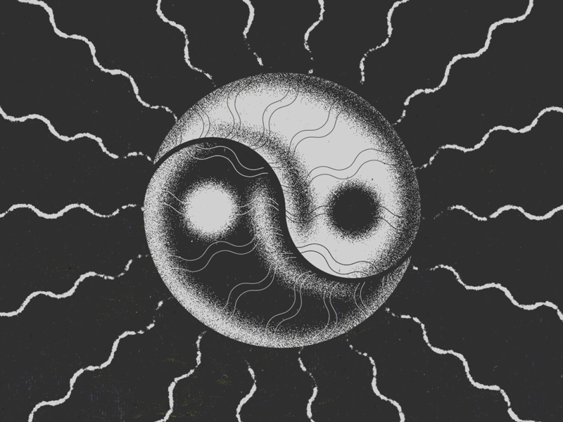 Yin Yang_01 after effects animation dribbble gif loop animation motion motion graphics yin yang