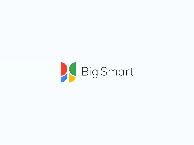 Big Smart | Logo animation 02 after effects animation branding colors dribbble gif logo mahmoodsulaiman motion motion graphics sman ui ux