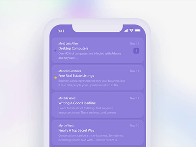 Pull to refresh | Micro interaction 05 after effects animation app ball colors dribbble gif mail microinteraction motion motion graphics pull to refresh pulldown ui ux