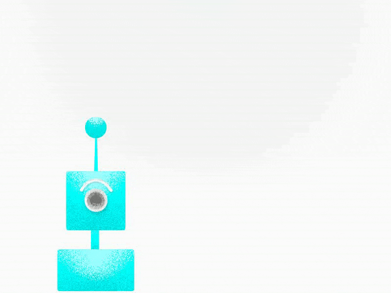 Grainy Effect | Robot Animation animation gif grain effects motion robot