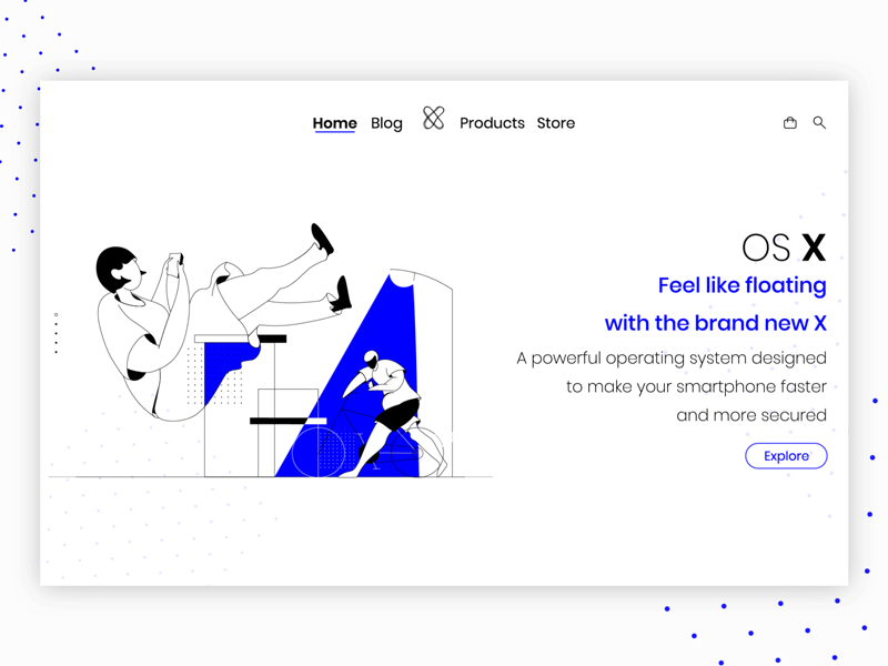 OS X website | Landing page