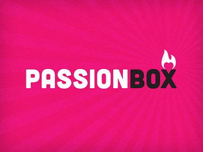 Brand Refresh for PassionBox (Any feedback?) branding flame identity logo passion rebranding
