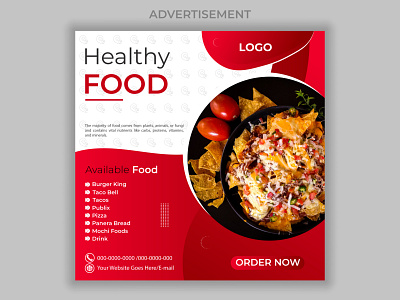 Food Advertisement advertisement advertising design f food fooddesign graphic design illustrator ui