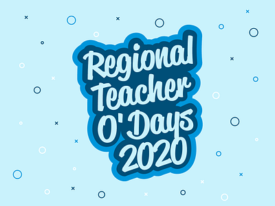 Regional Teacher O Days branding design logo design