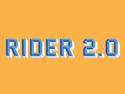 Rider 2.0 Sticker