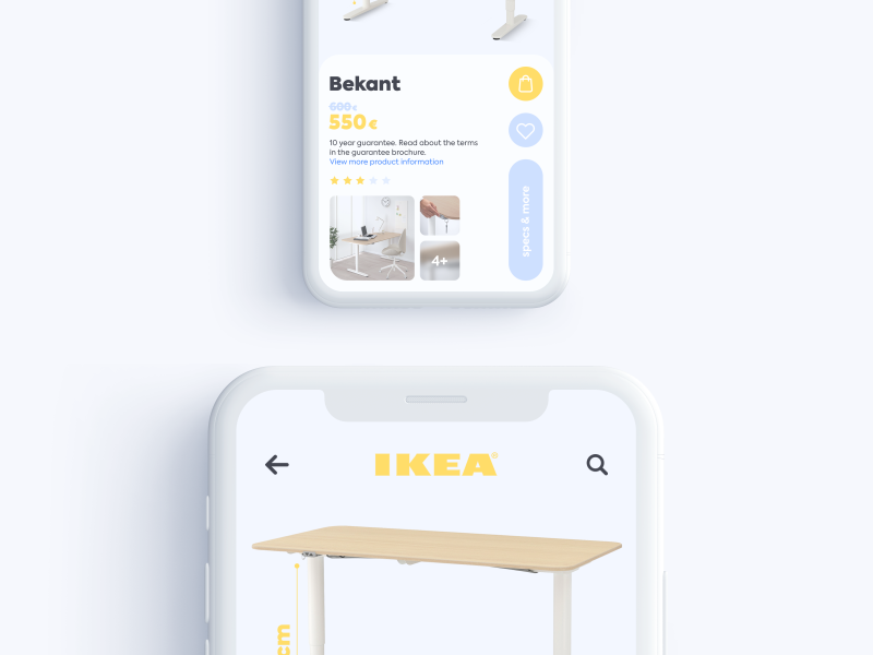 Ikea App Concept by Marko Brlic for EuroART93 on Dribbble