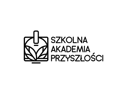 SZKOLNA AKADEMIA PRZYSZŁOŚCI academy akademia branding future logo przyszłość school szkoła