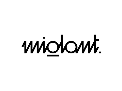 miglant. branding logo miglant miglantpl novn novnmarcinkowski typography