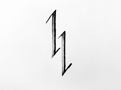 36 Days of Type - Letter H 36daysoftype 36daysoftype h ambigram calligraphy h handmade letter