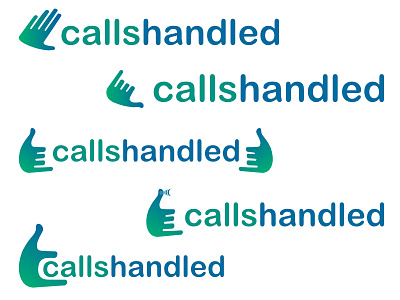 CallsHandled logo Concept