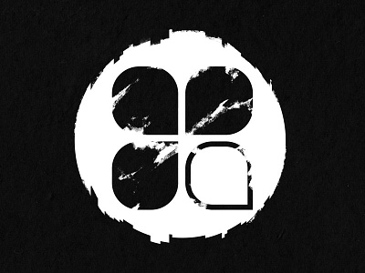 Abstract Symbol Invert abstract icon logo mono symbol