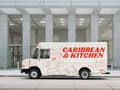 Caribbean & Kitchen agency app branding design digitalagency graphicdesign illustration logo ui ux