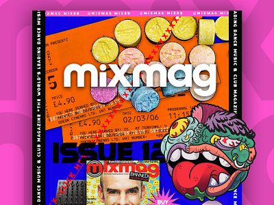 90's Web Challenge - Mixmag 90s challenge design mixmag ui use interface web web design website
