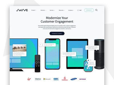 Swrve Homepage