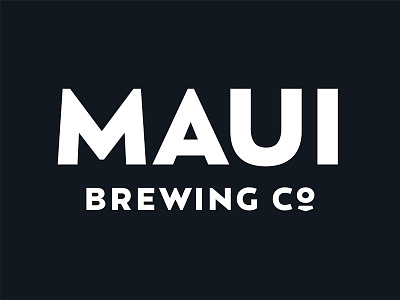 Maui Brewing Wordmark