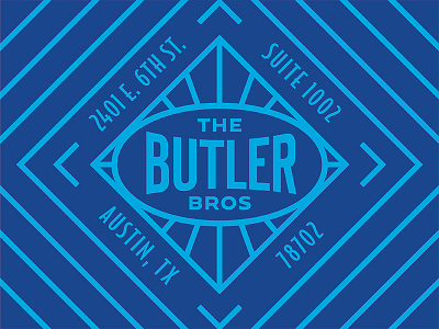 The Butler Bros. Shipping Sticker