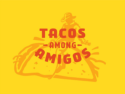 Tacos Among Amigos austin ride t shirt tacos