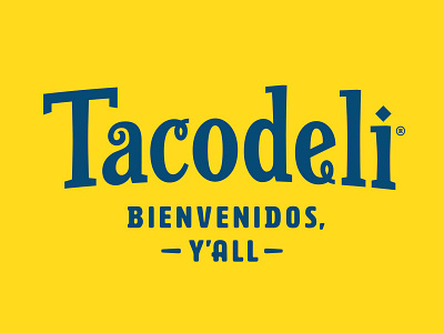 Tacodeli Wordmark Evolution branding evolution restaurant tacos wordmark