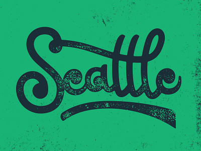 Back to Seattle script seattle typography