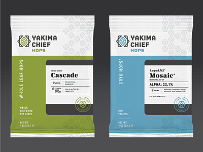Packaging Exploration Yakima Chief Hops hops packaging