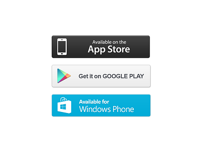 App store buttons @2x app btn app store apple apple store google play psd windows windows app