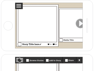 Mobile tab nav convention mobile navigation mobile ux tab navigation ux wireframe