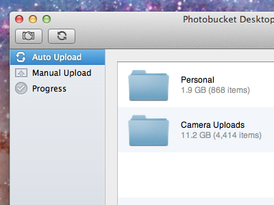 Photobucket Desktop Screenshot