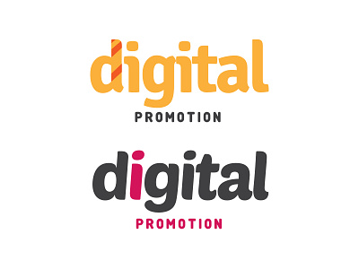 Logo for digital marketing agency logo promotion smm
