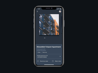 Apartment list apartment crm design develop goverment home screen indicators ios meter pixel perfect scanner ui uiux ux