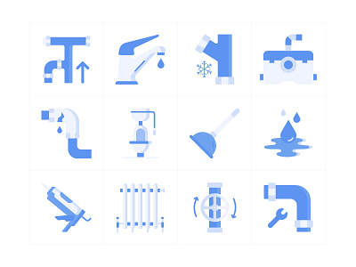 Blumbing Iconography animation design icon illustration logo typography ui ux vector