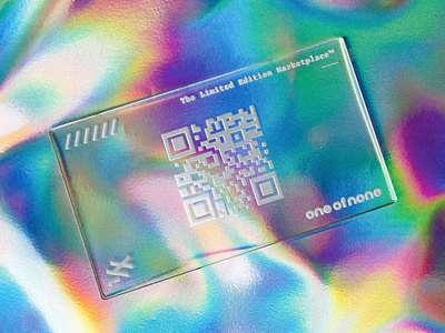 One of None Plexi QR Card