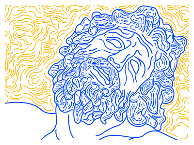 Laocoön graphic illustration vectorial