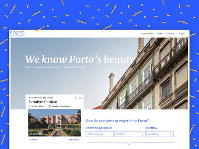 Porto's city guide experience interaction user web