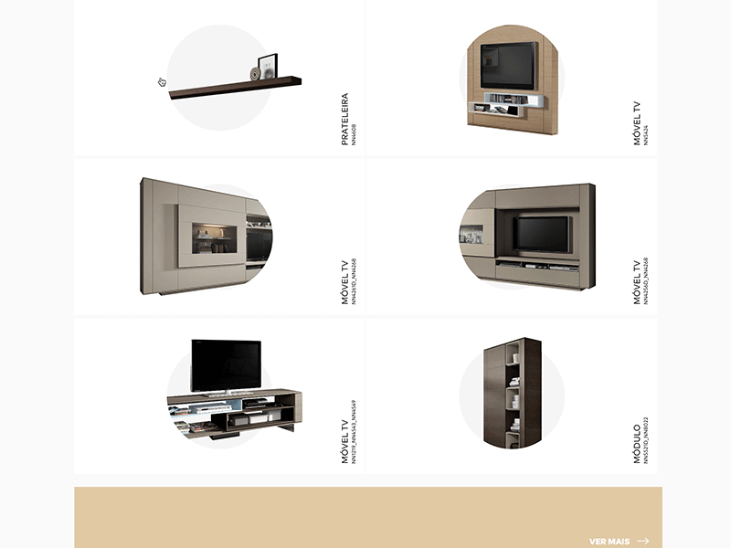 Abrito Furniture - Catalogue Animation animation catalogue design furniture interface products ui ux web