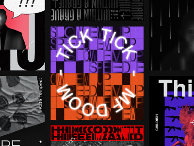 18 Rap Songs black cover design hip hop illustration music rap typography