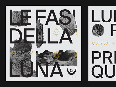 Le Fasi della Luna I album artwork design graphic illustration music photography rocks typography