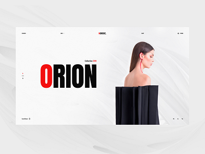 Nordic clean concept design fashion flat minimal modern store ui ux web