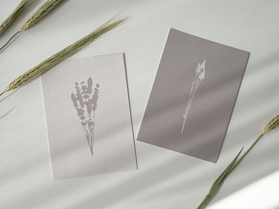Botanical flowers print.