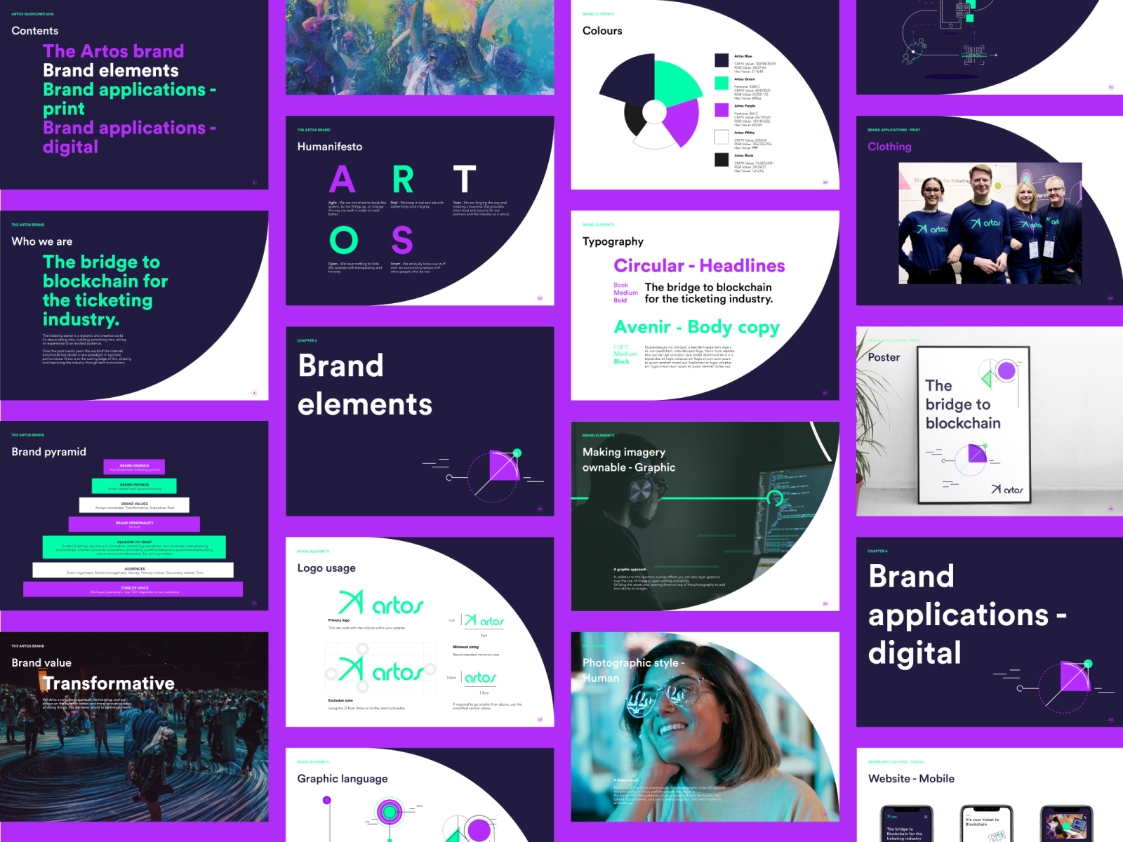 Artos Brand Guidelines by Matt Causbrook on Dribbble