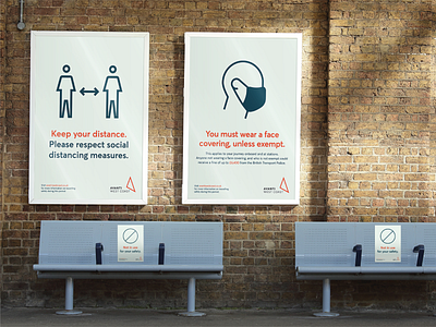 Avanti West Coast - Covid Comms - Platform Posters