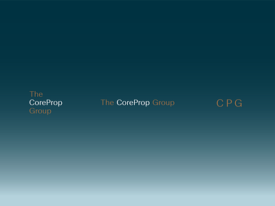 The CoreProp Group Logo Suite branding branding and identity branding concept branding design design identity identity branding identity design logo
