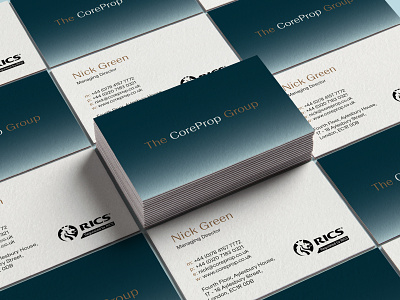 The CoreProp Group Business Card branding branding and identity branding concept branding design design identity identity branding identity design logo