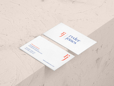 Ryder Jones business cards branding branding and identity branding concept branding design identity identity branding identity design logo logo a day logo design concept