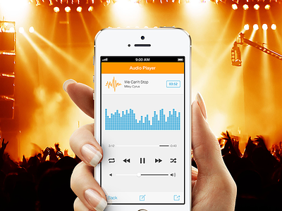 "Video-To-Audio Converter" Player app application colorful converter eq ios iphone music recorder ui video