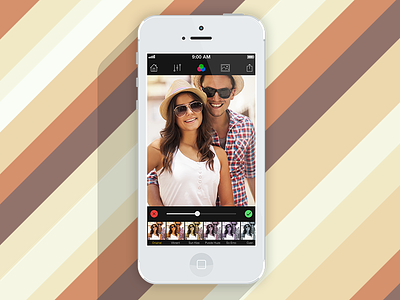"Camera Pro" Color Layers application camera color layers colorful dark ios ipad iphone photo