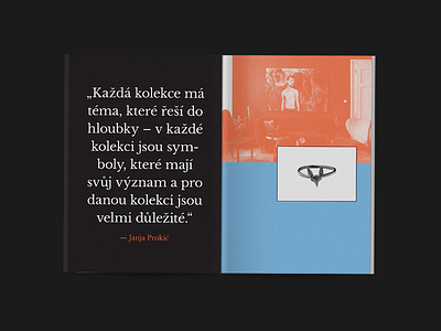 Czech design - Print Magazine editorial print design typography