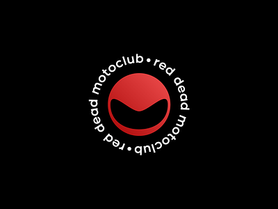 Red Dead Motoclub branding design graphic design logo siberian vector