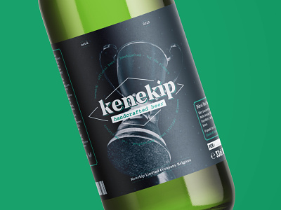 Kenekip esport gaming - Beer label beer branding design engraving geometry graphic graphic design illustration label logo